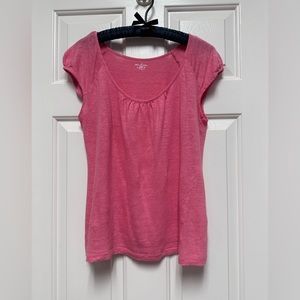 LOFT Cap Sleeve Linen Tank top Size M